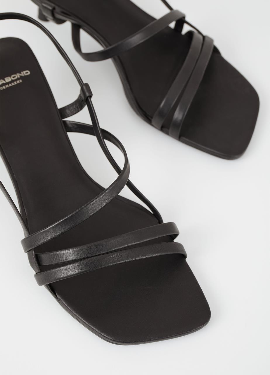 Jonna sandals Black leather