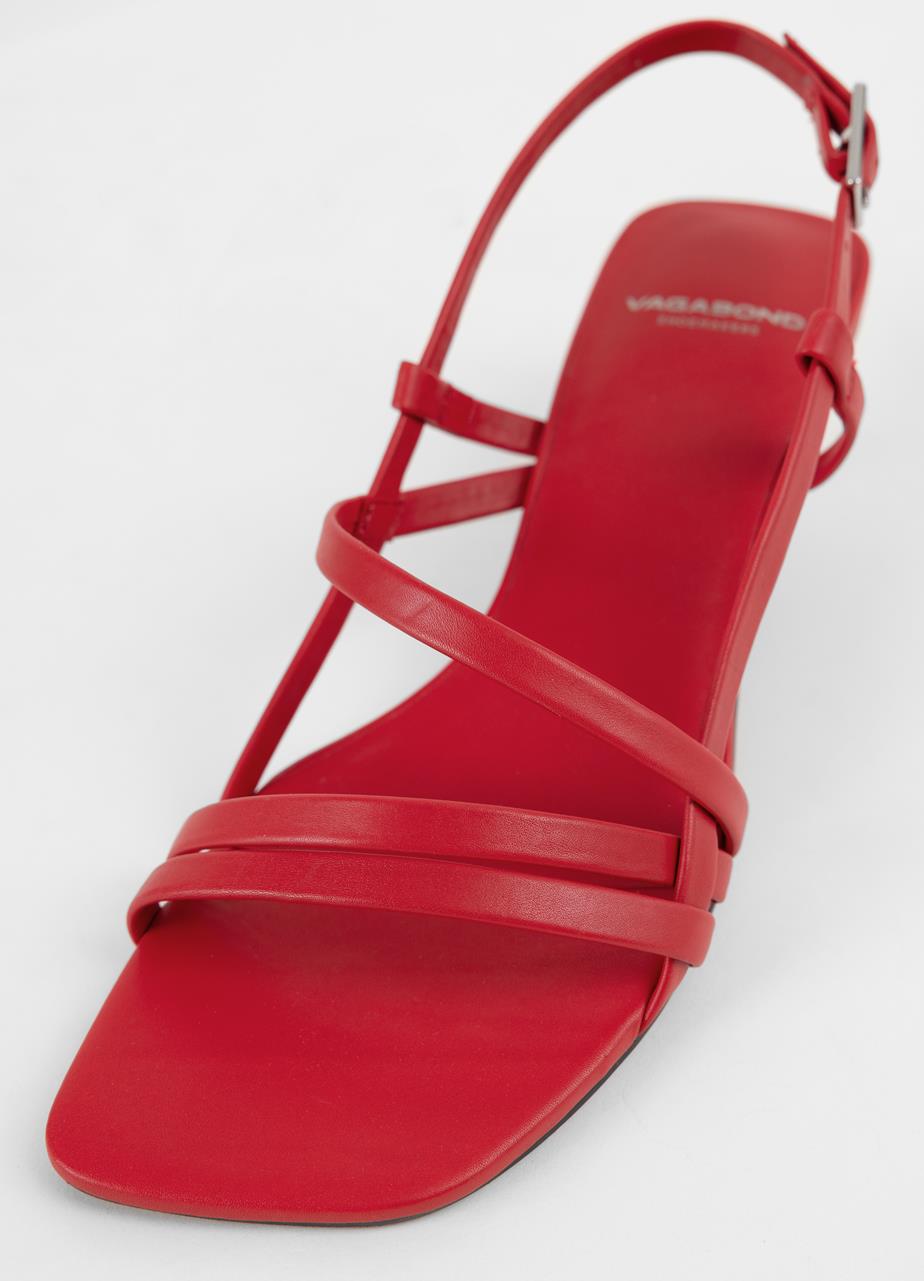 Jonna sandaalid Punane nahk