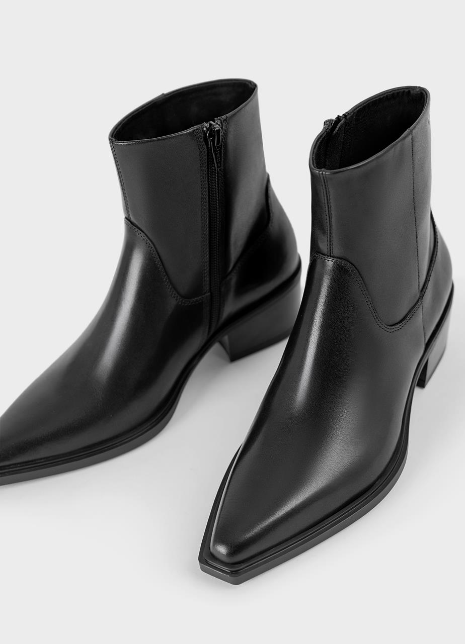 Kelsey bottes Noir cuir