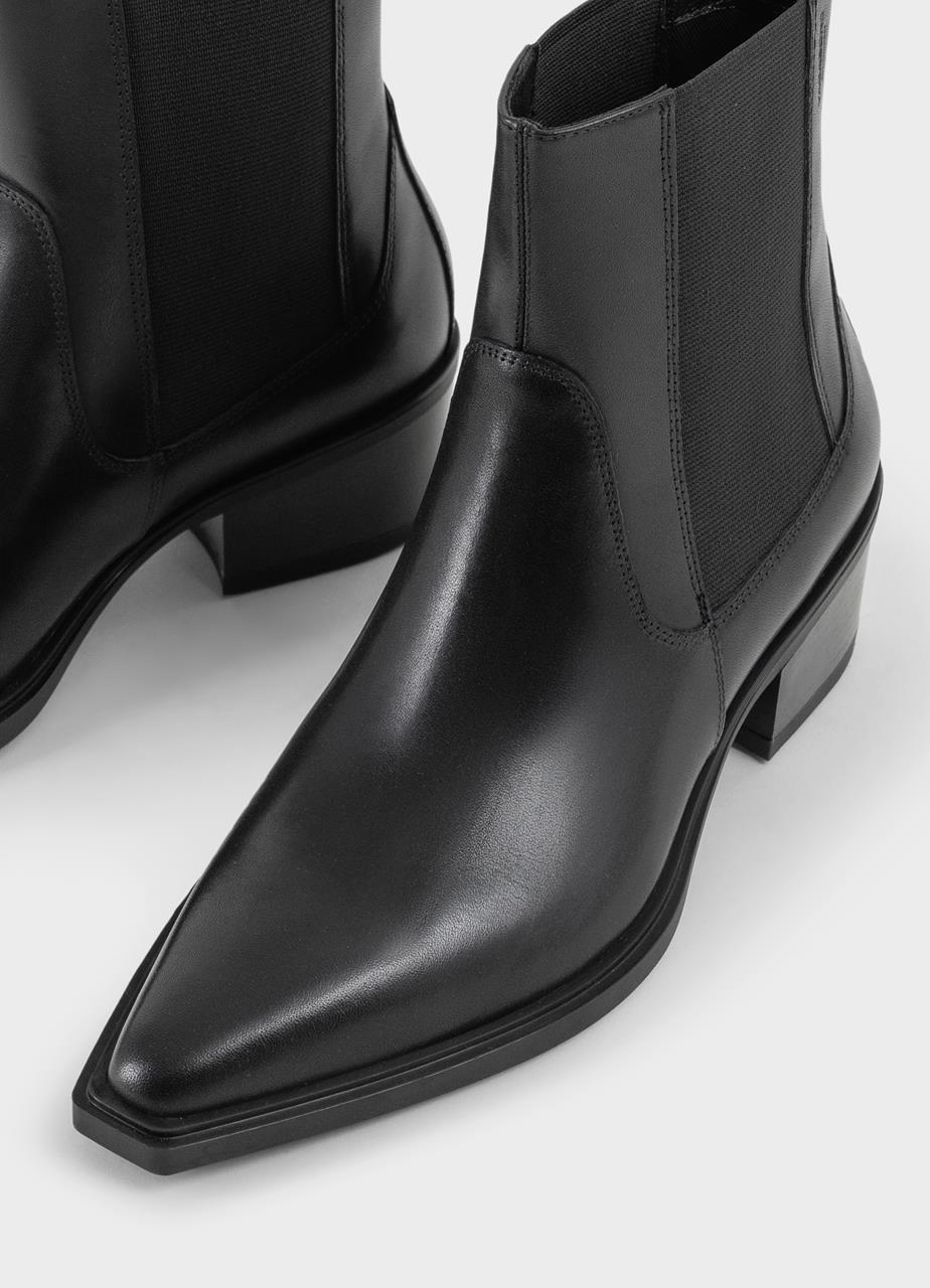 Kelsey bottes Noir cuir