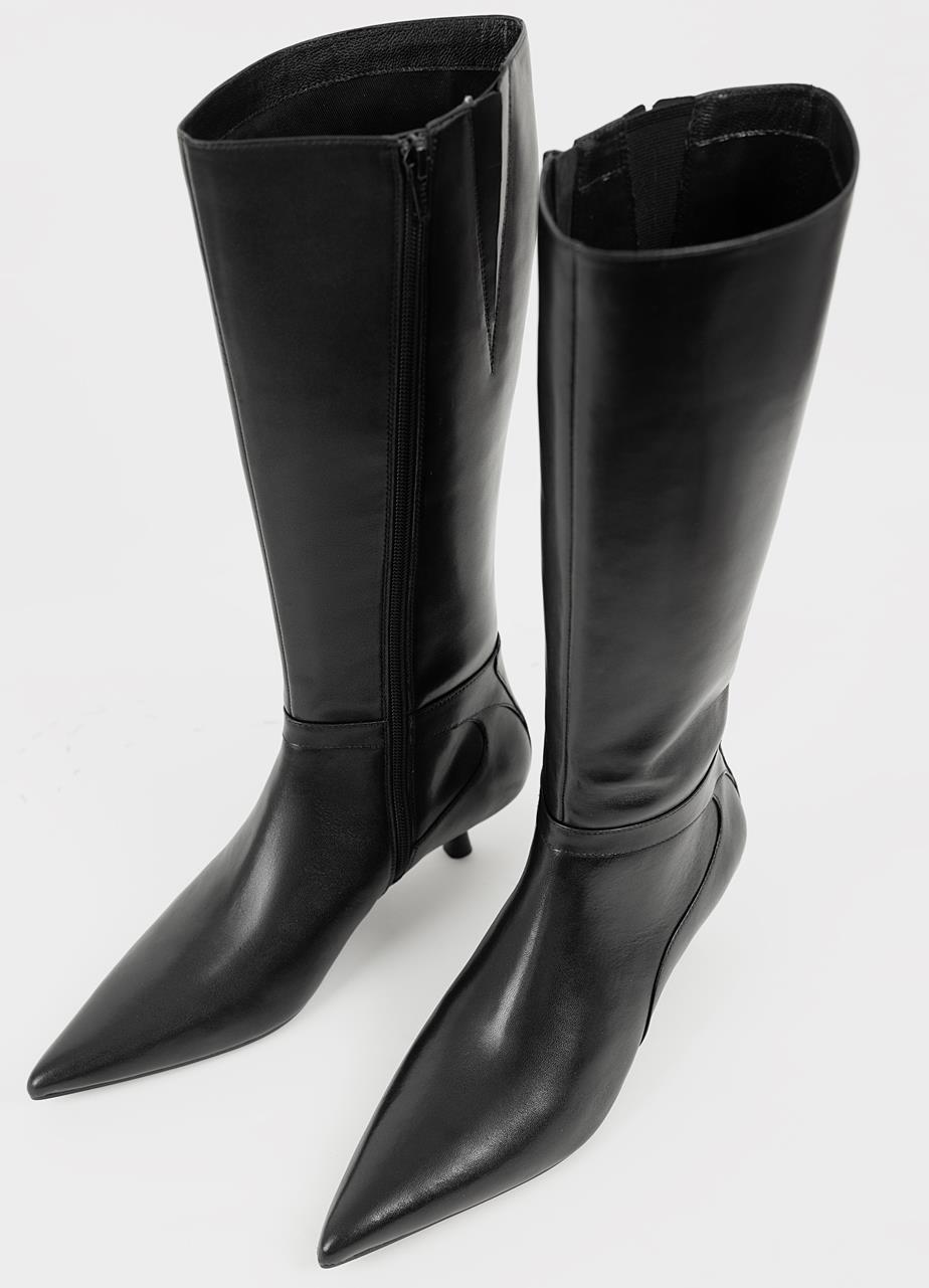 Lykke bottes hautes Noir cuir