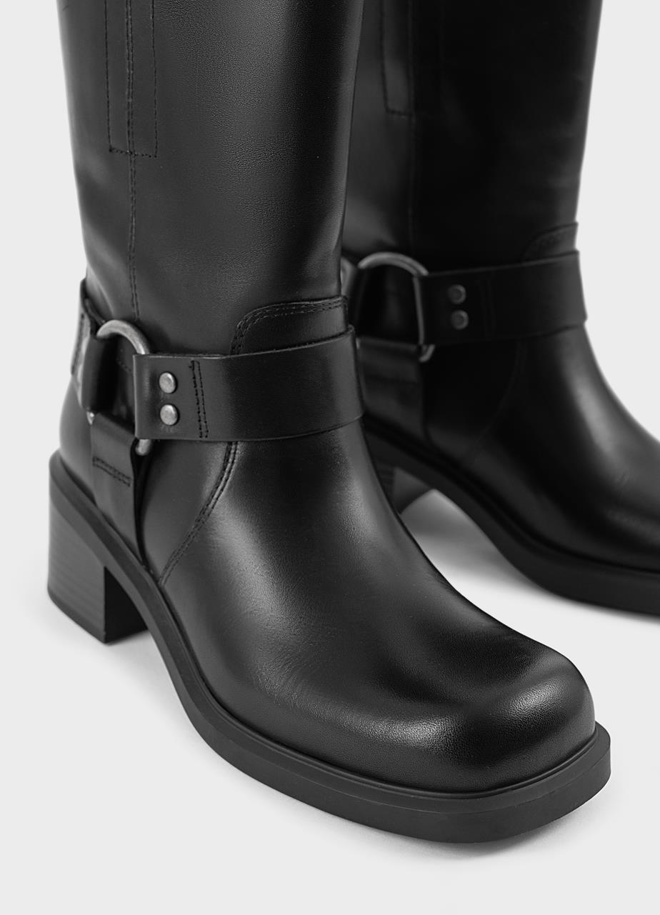 Daniella tall boots Black leather