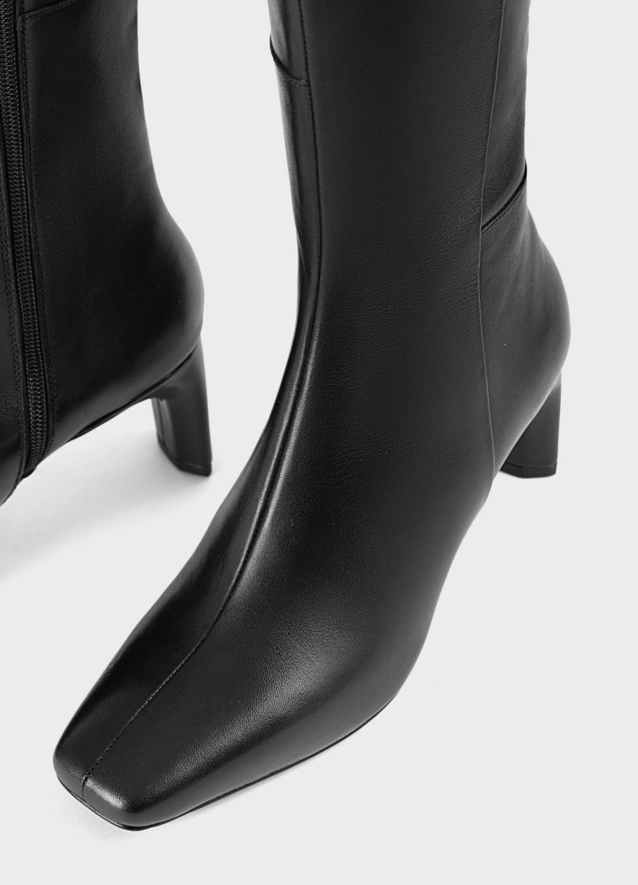 Vendela tall boots Black leather