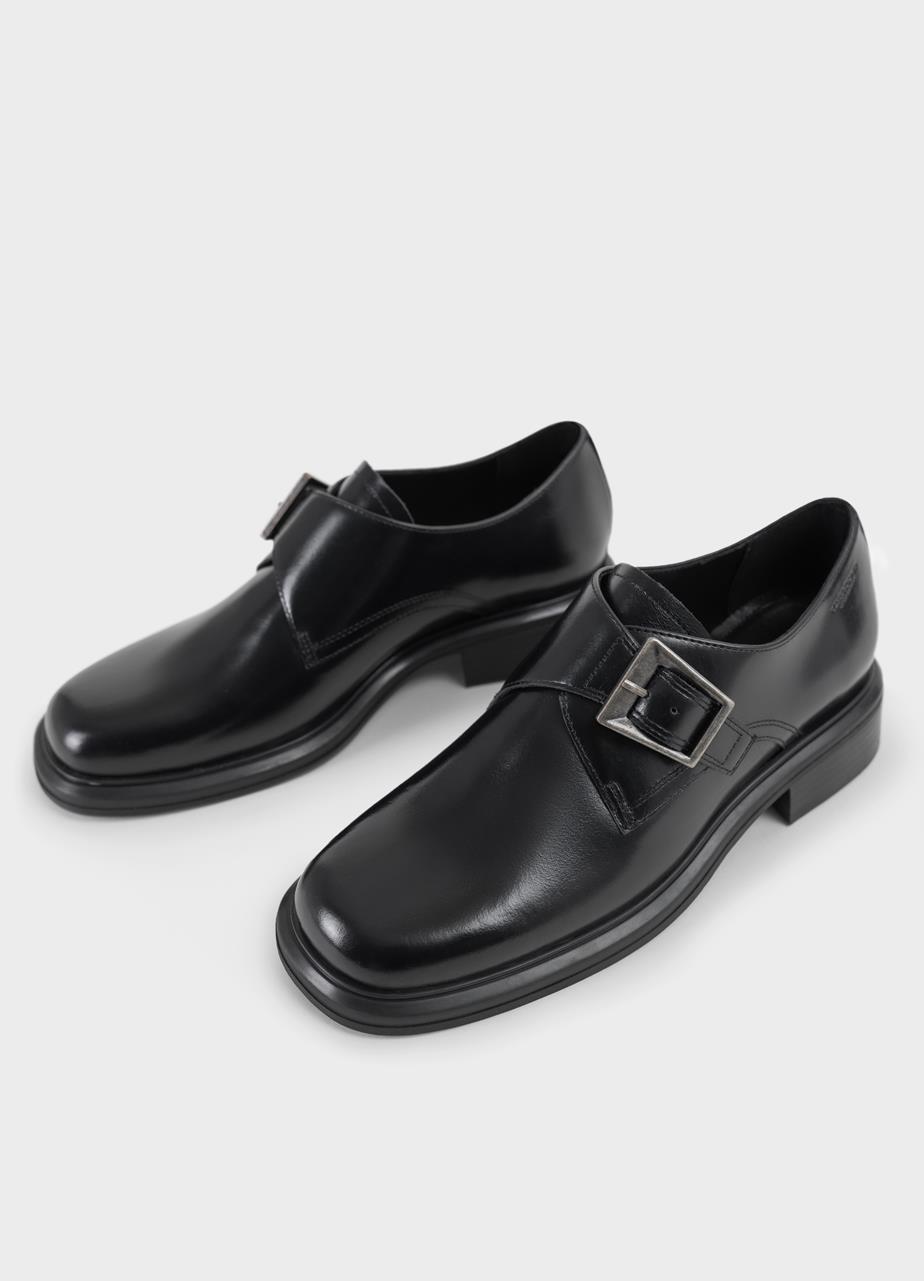 Ellis halbschuhe Schwarzes leder