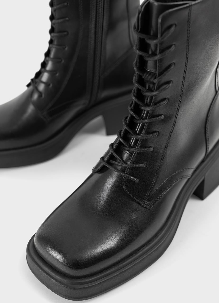 Dorah botas Negro cuero