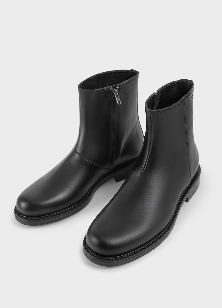 Floyd botas Negro cuero