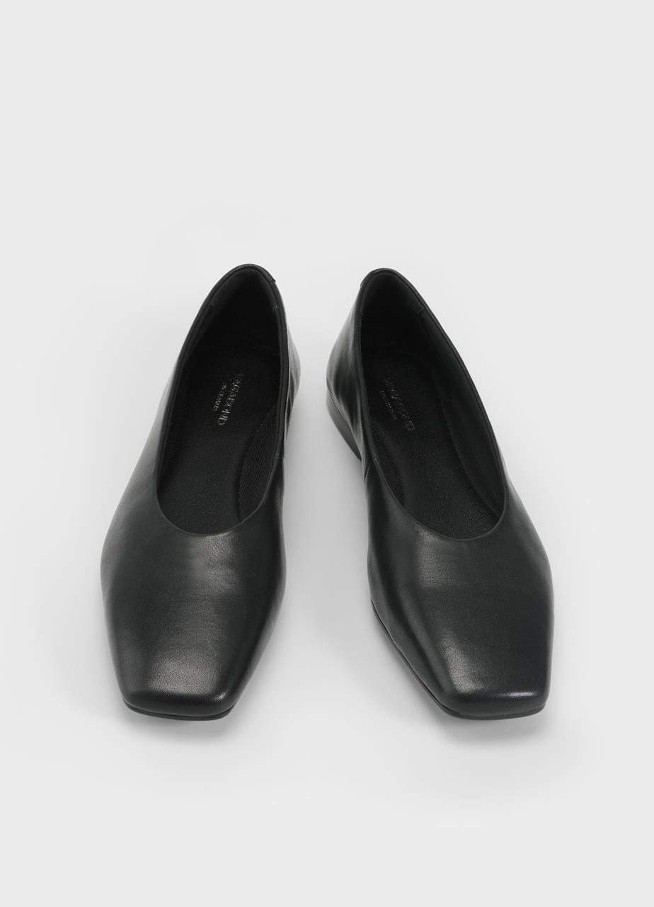 Delia pantofi Negru piele