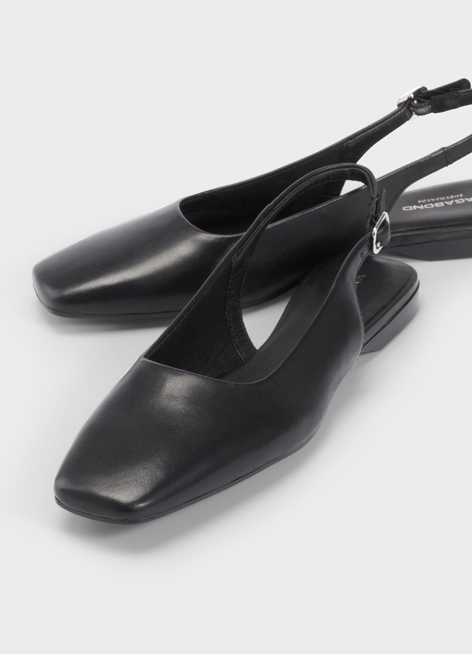 Delia shoes Black leather