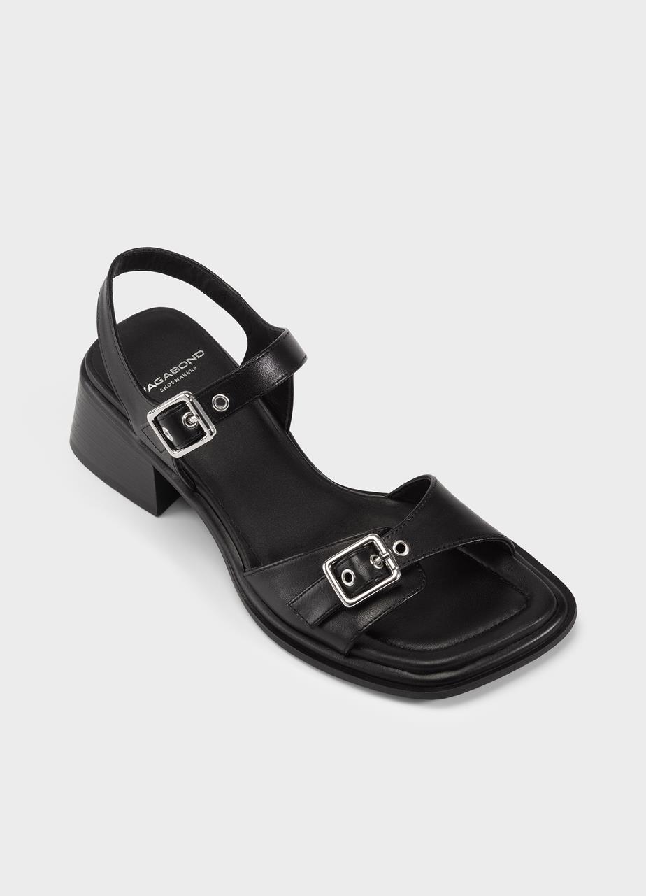 Ines sandals Black leather