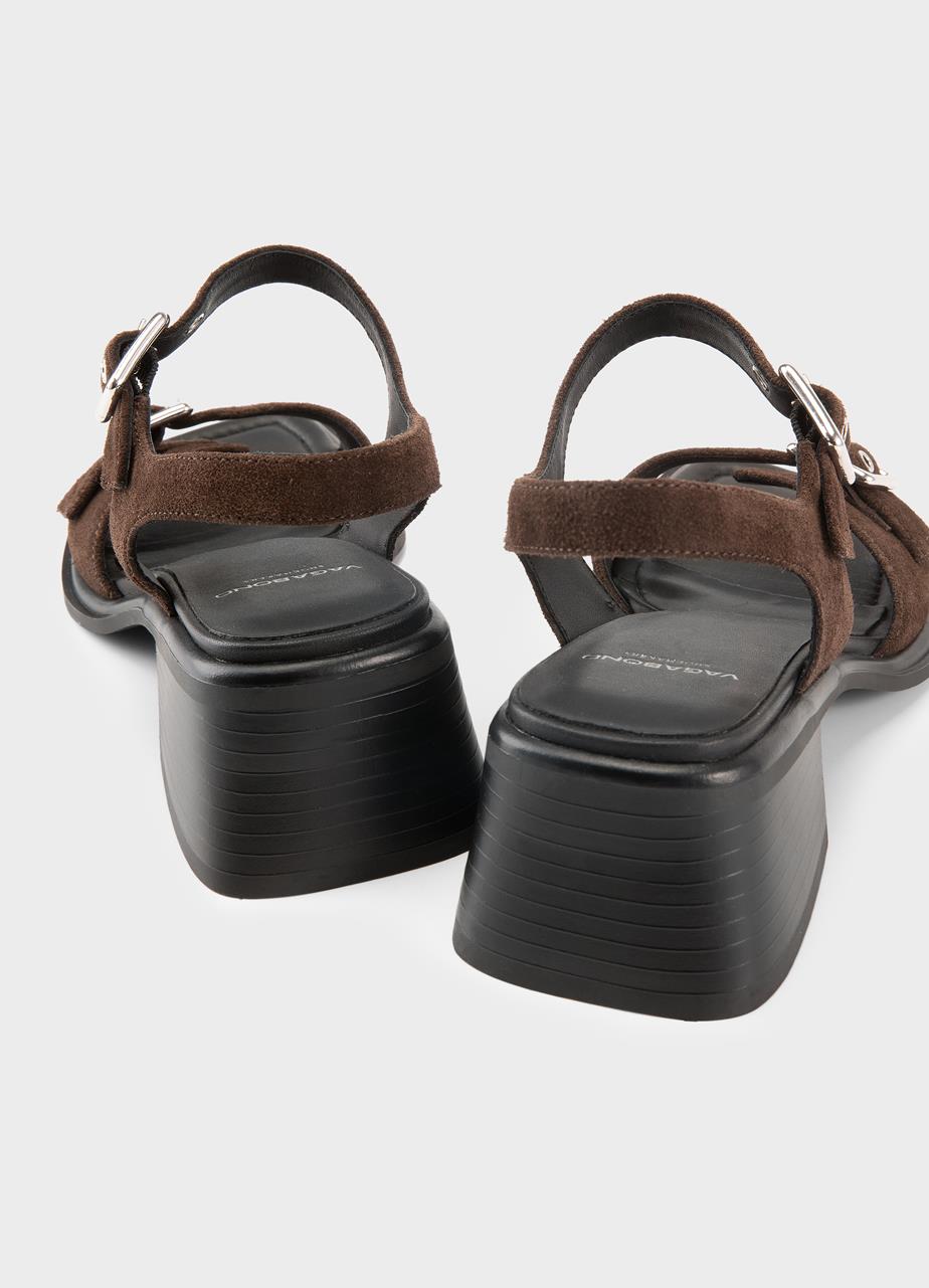 Ines sandaletit Ruskea mokka