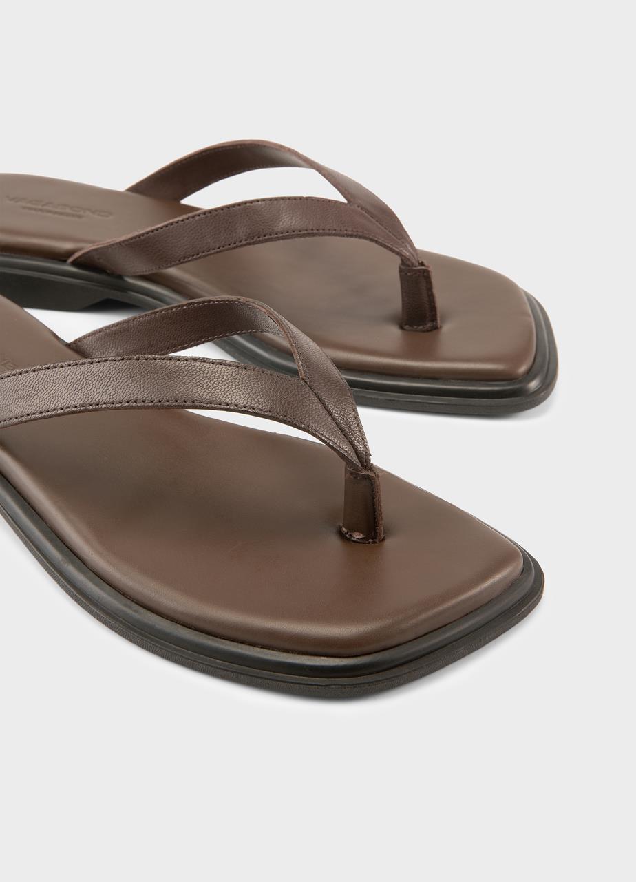Izzy sandals Brown leather