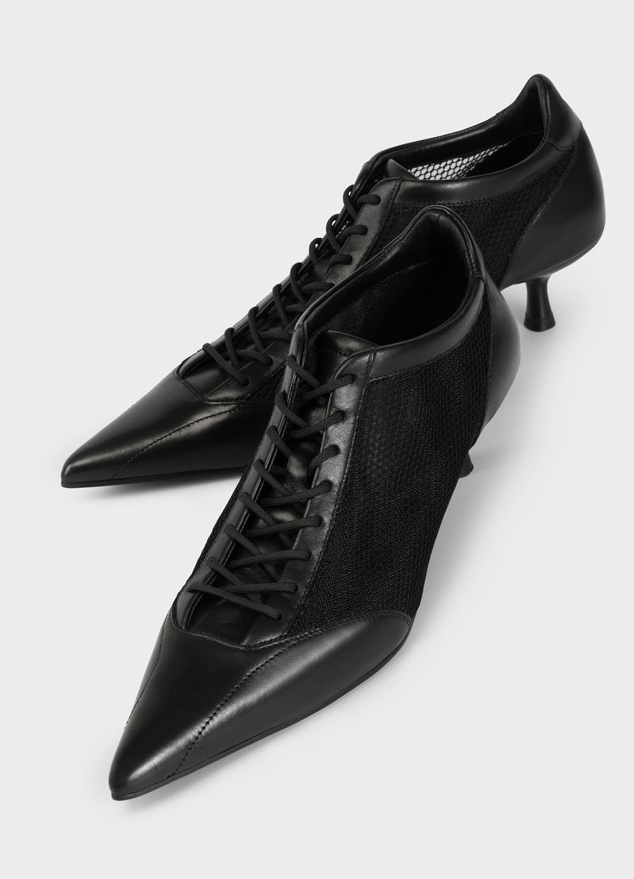 Lykke shoes Black leather/mesh