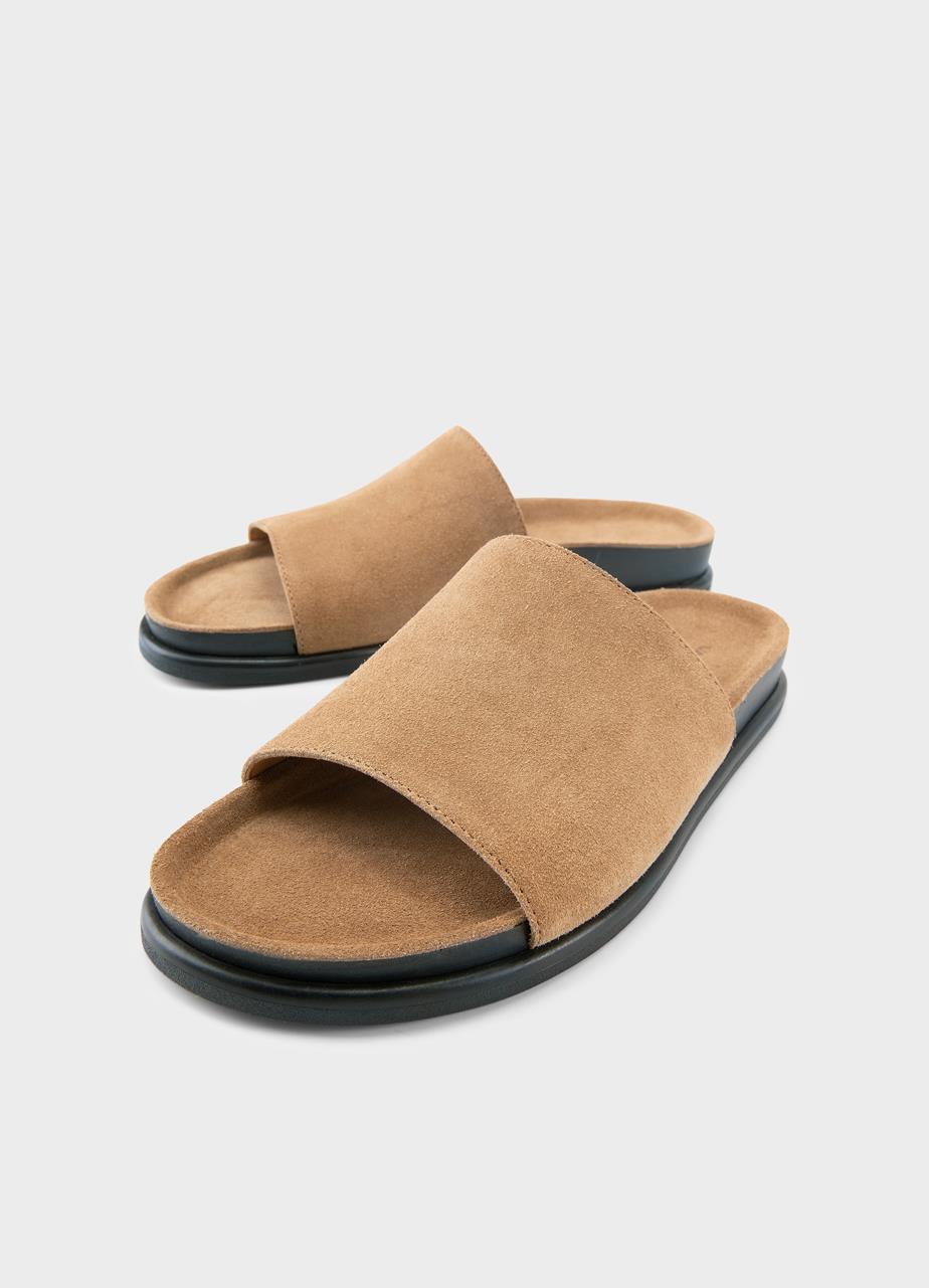 Effie босоніжки Бежевий, Замша