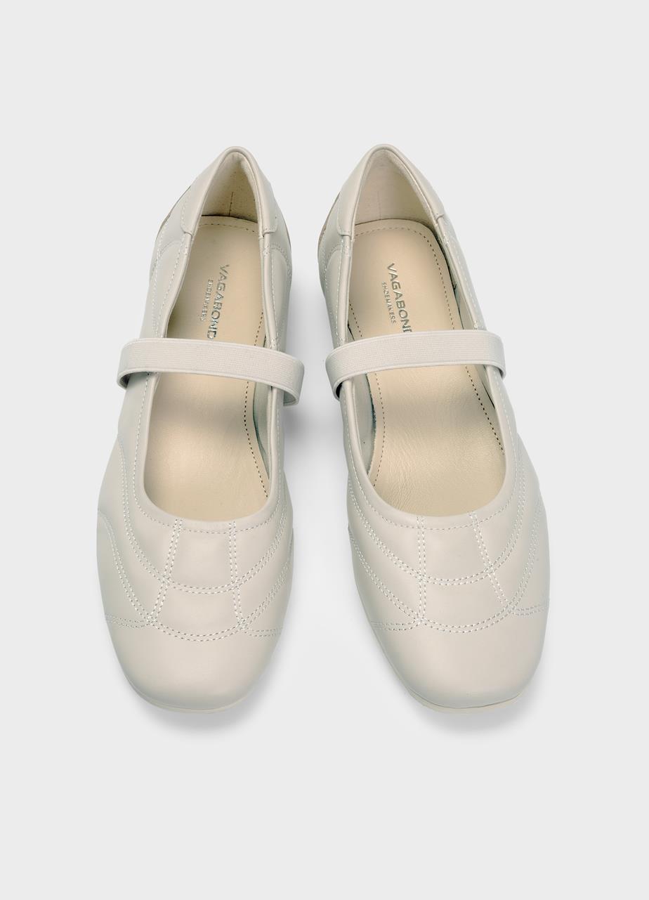 Hillary shoes Off-White leather