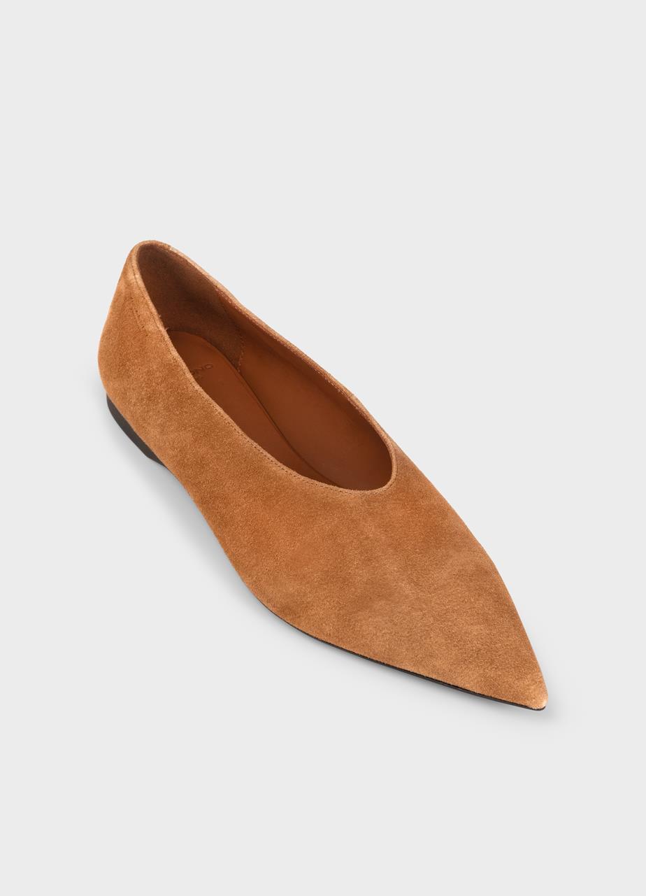 Hermine shoes Brown suede