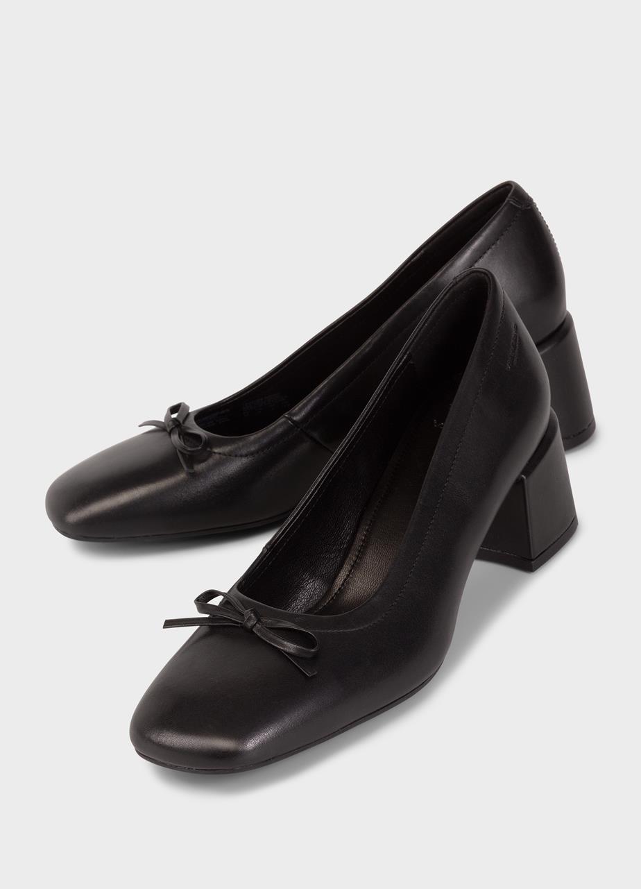 Adıson pumps Black leather