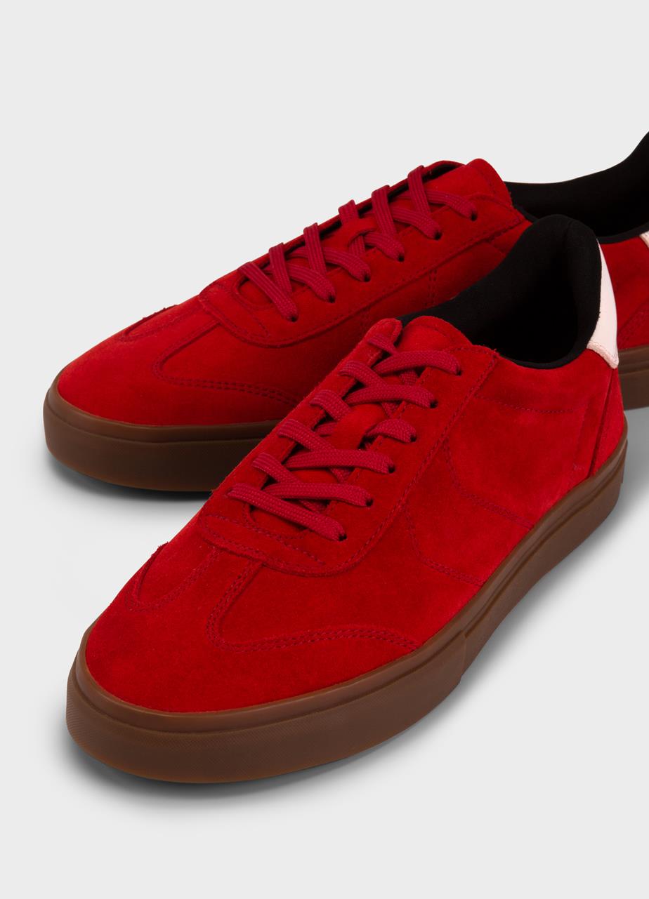 Cody sneakers Rood suède/combinatie