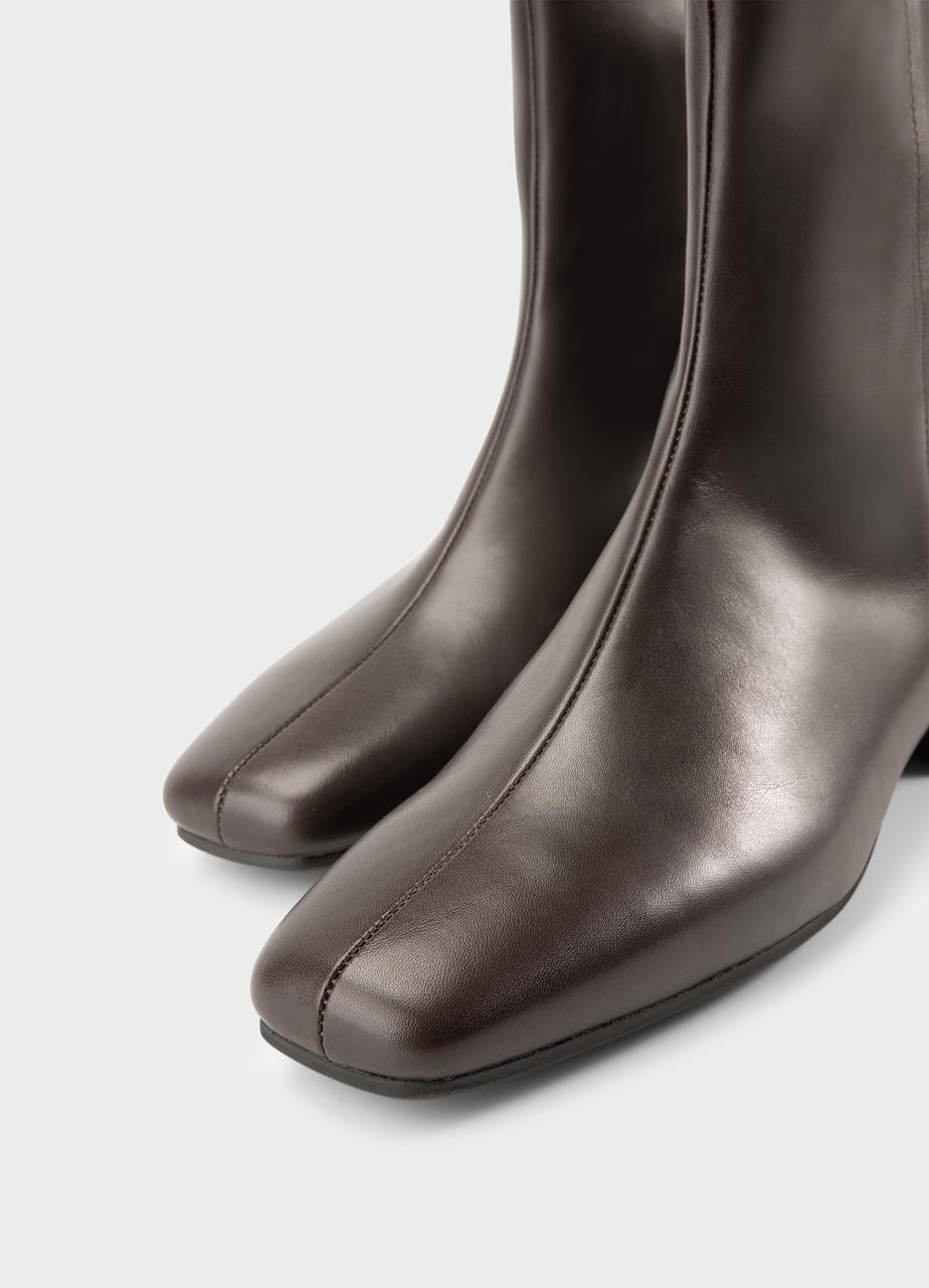 Mona ankle boots Brown leather