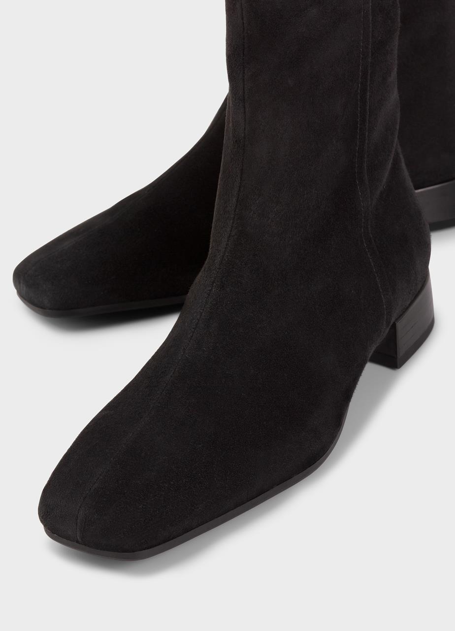Mona bottes Noir daim