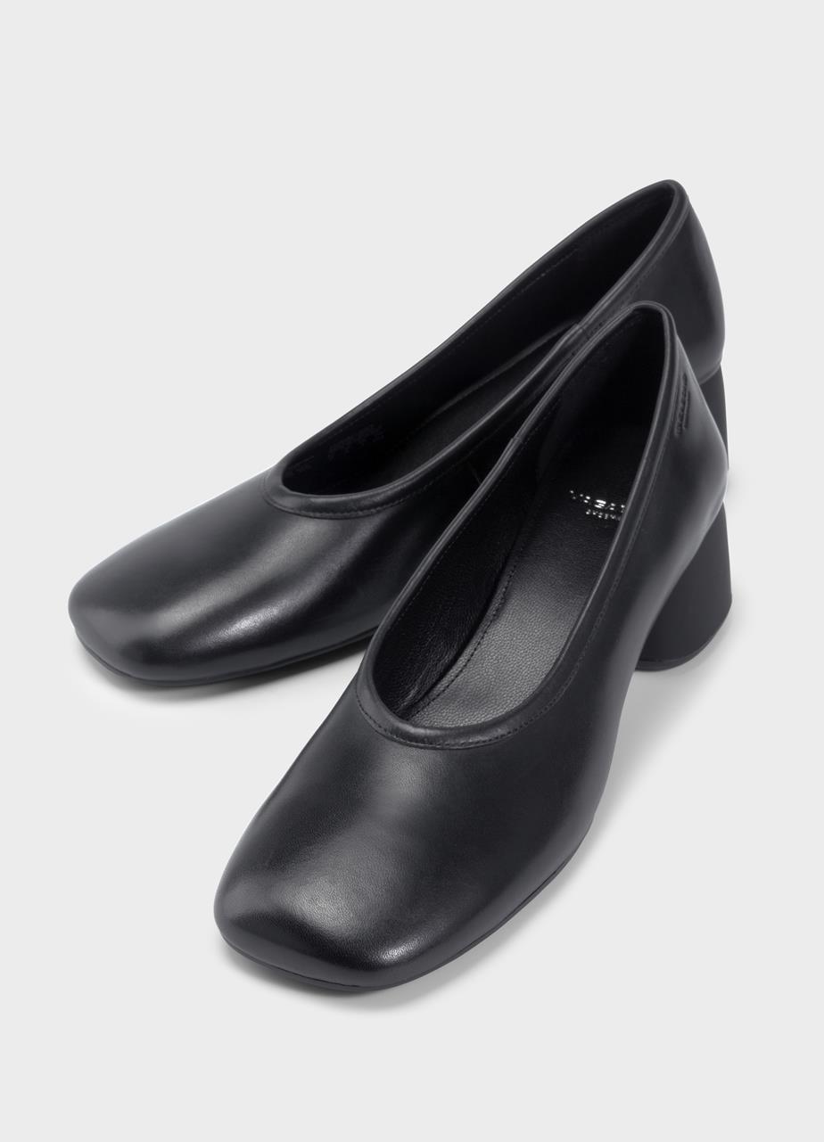 Livia pumps Schwarzes leder