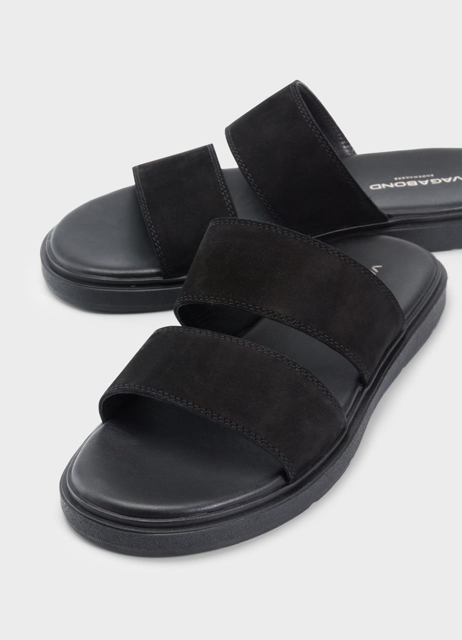 Mason sandalias Negro nubuck