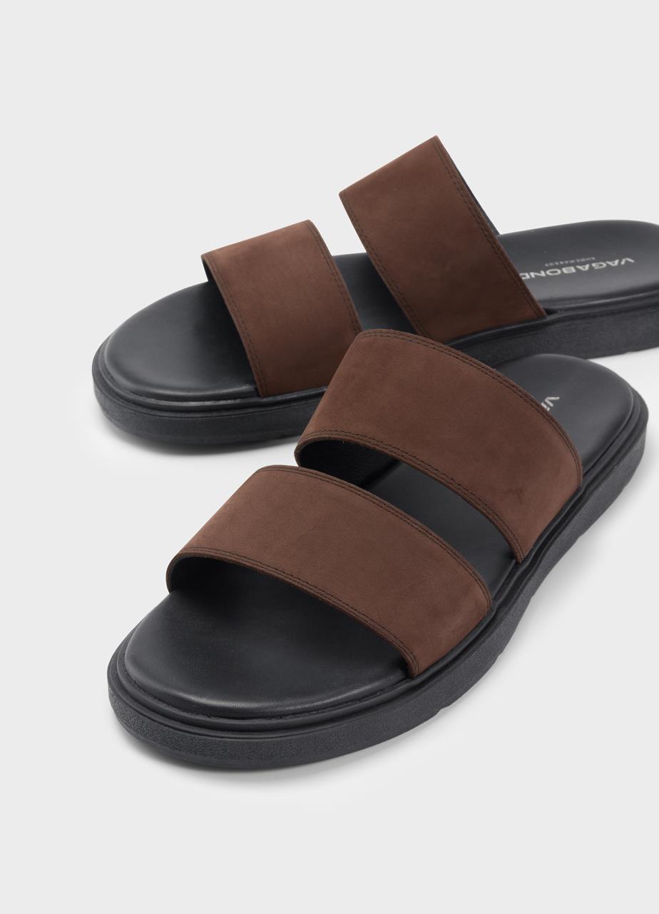 Mason sandals Brown nubuck