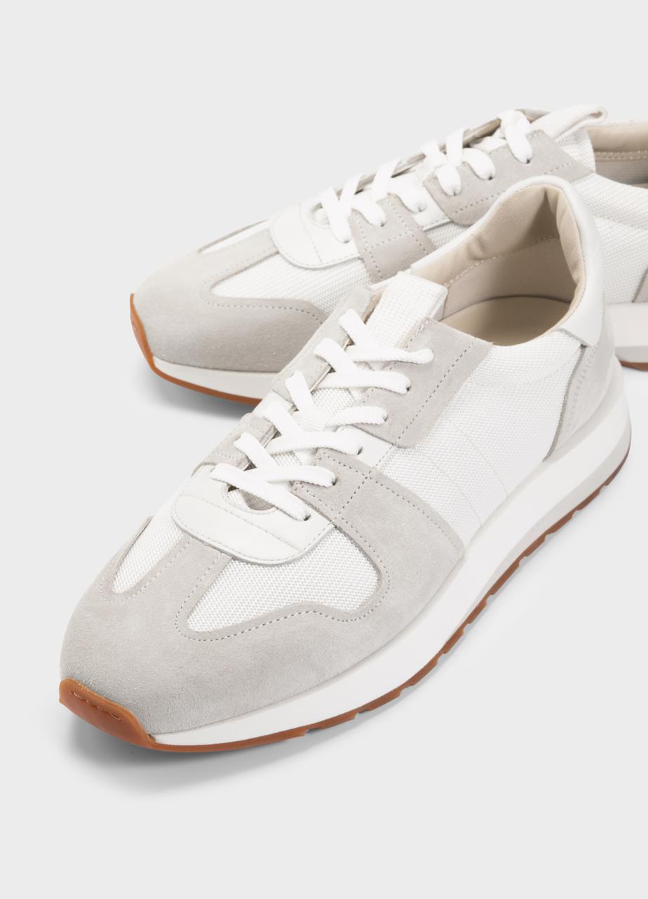 Paul runner sneakers Offwhite læder/tekstil