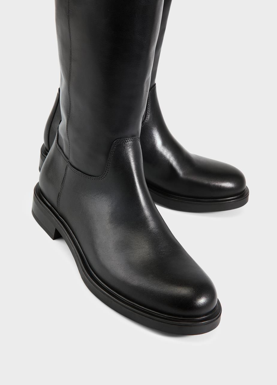 Freya bottes hautes Noir cuir