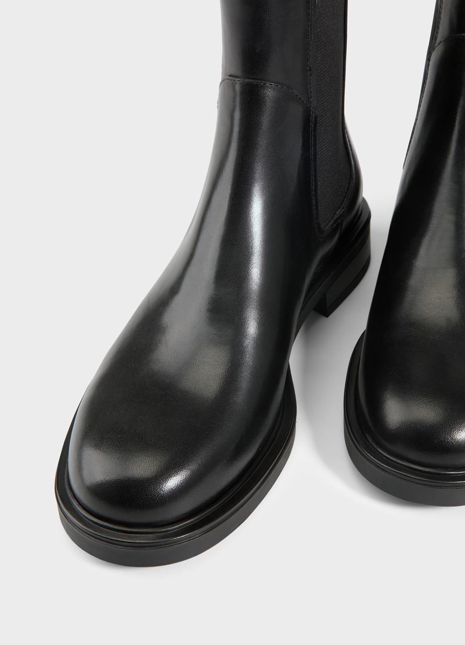 Freya boots Black leather