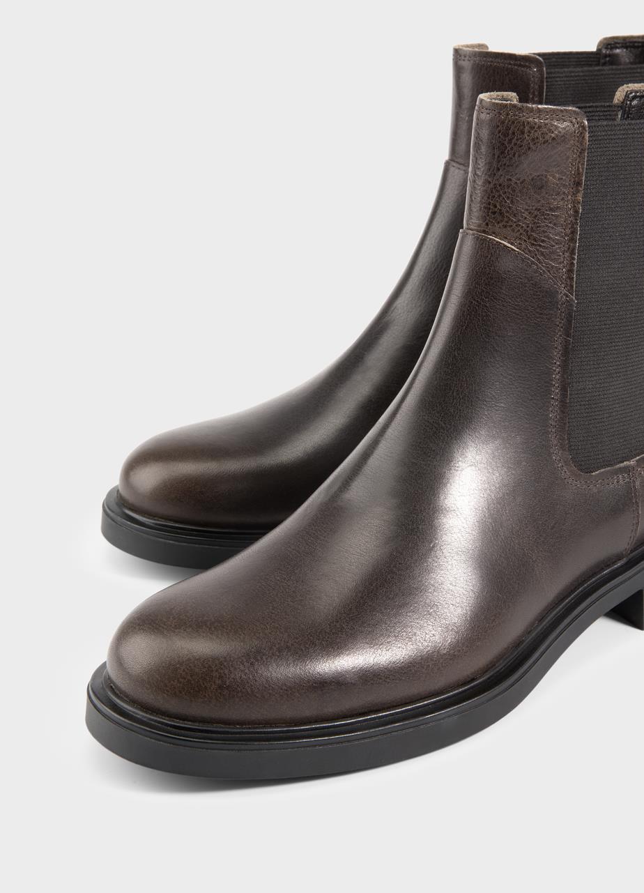 Freya boots Dark Brown leather