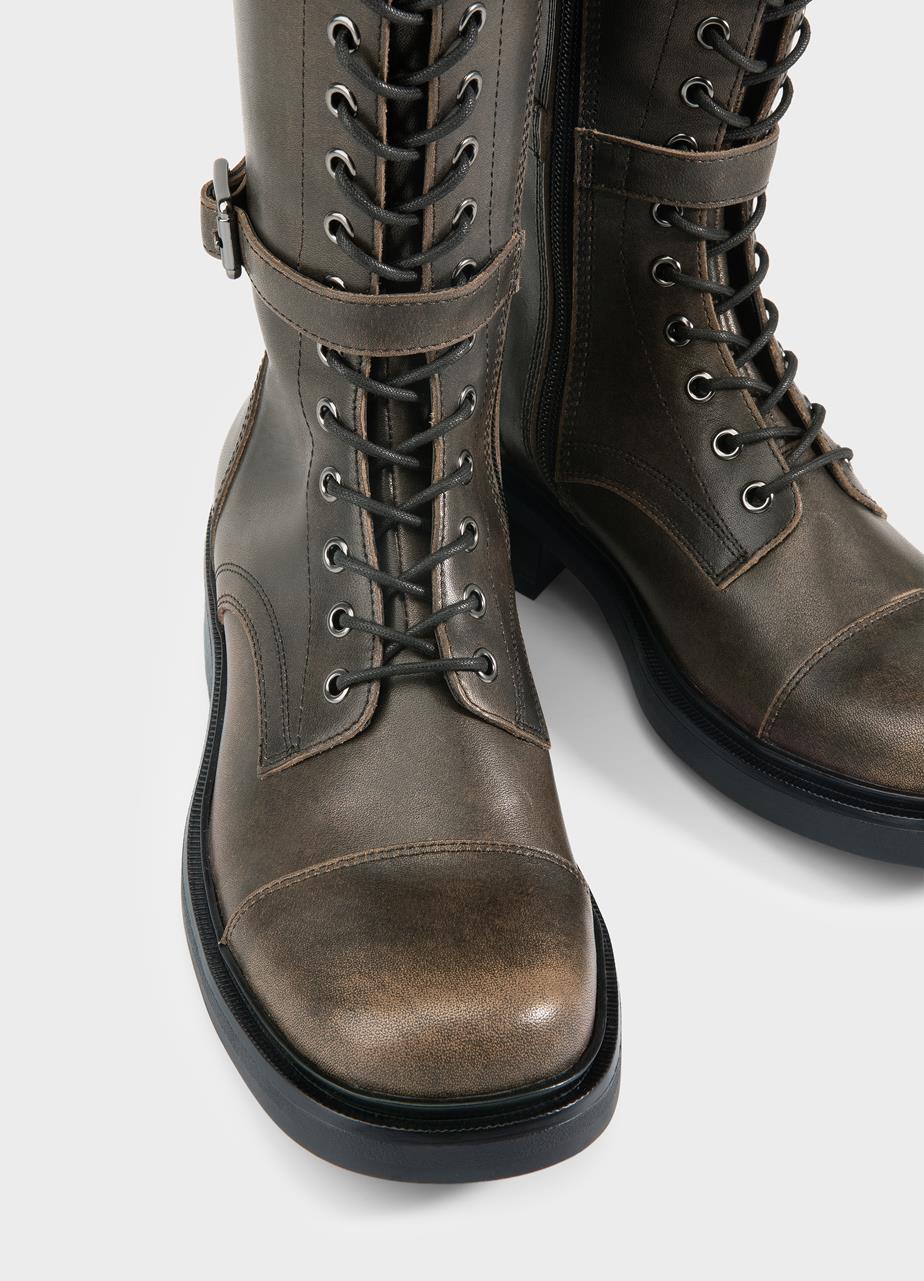 Karlie bottes hautes Marron dégradé