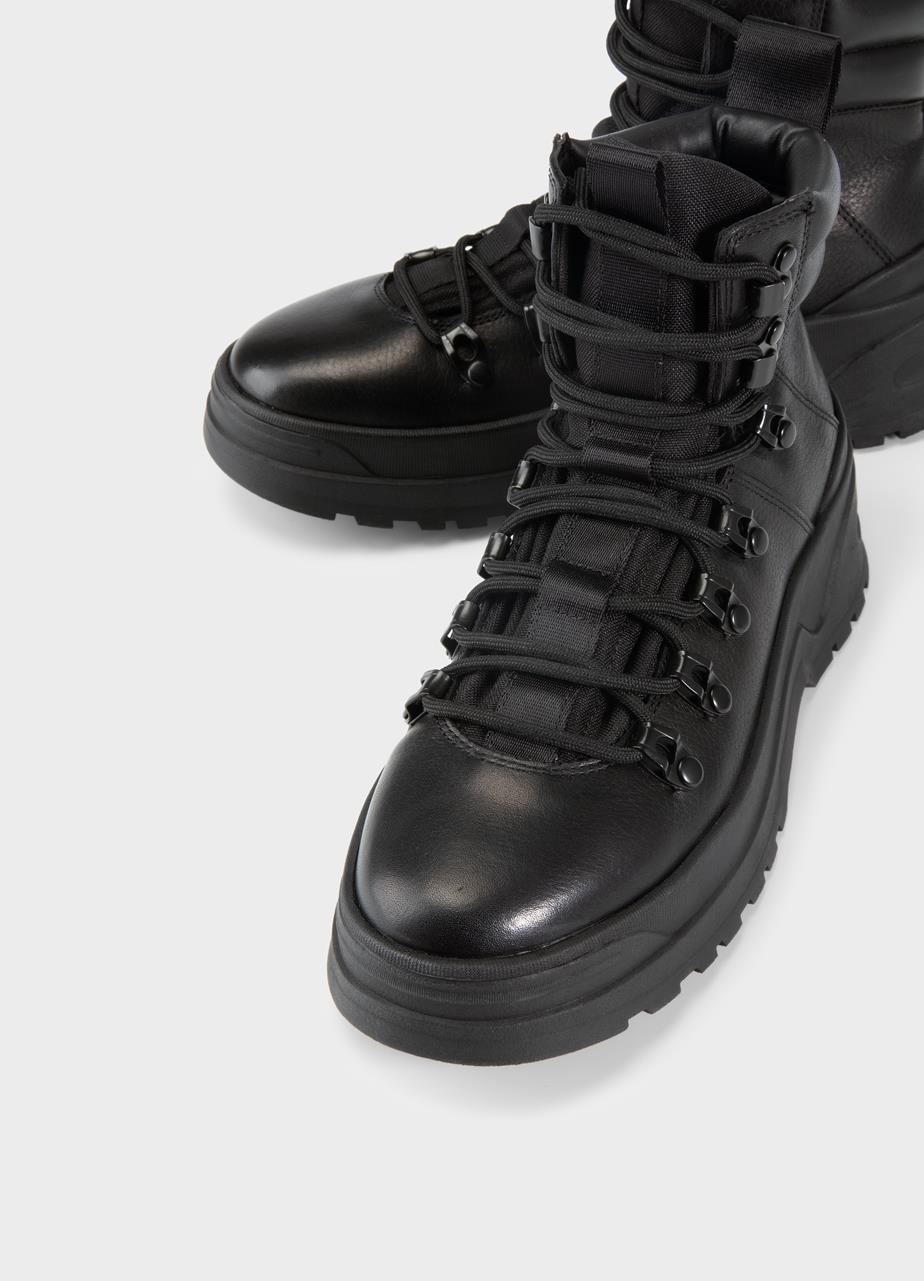 Maxime boot Màu Đen, Da