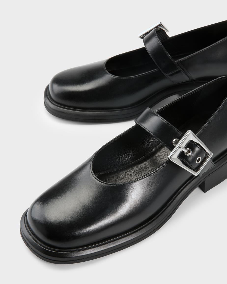 Ellis shoes Black, Leather