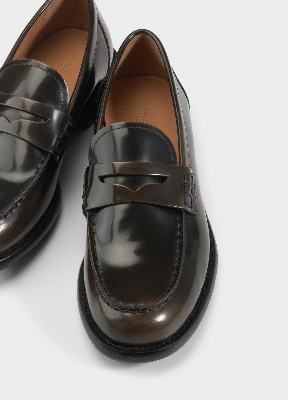 Linn loafers Brown polished leather