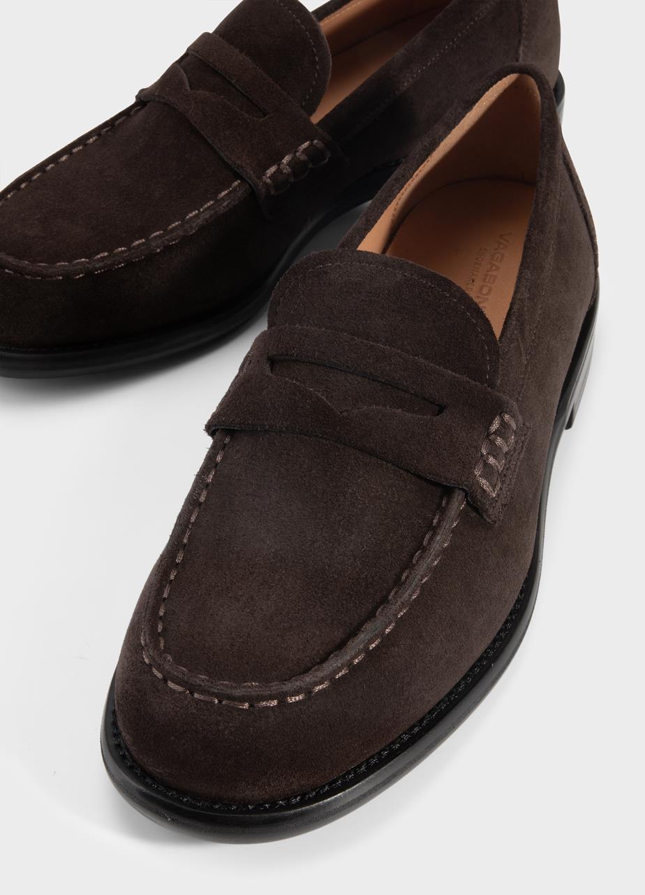 Linn loafers Dark Brown suede