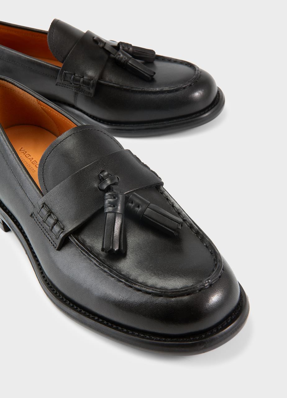 Linn loafers Black leather