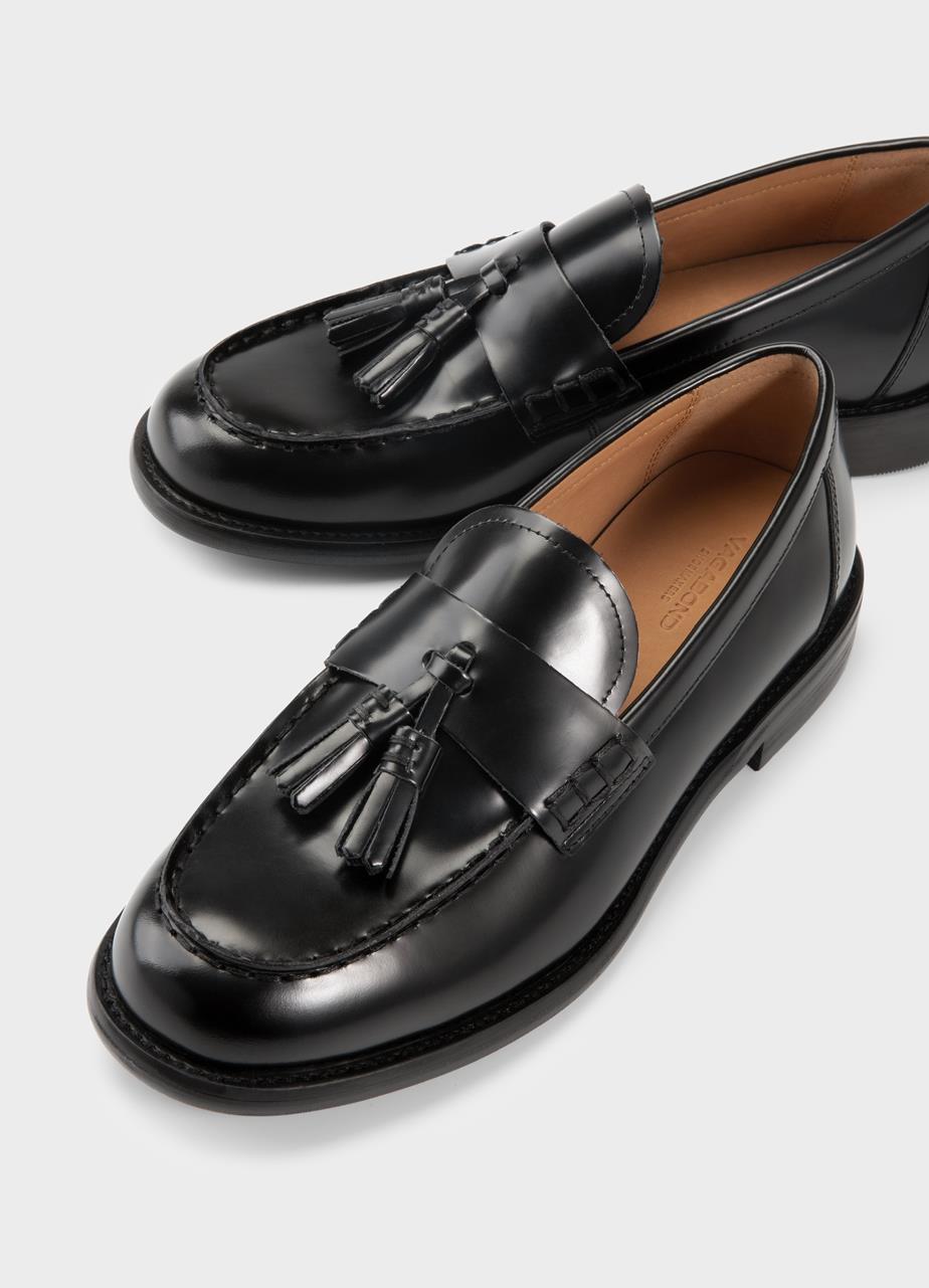 Lınn loafers Black polıshed leather