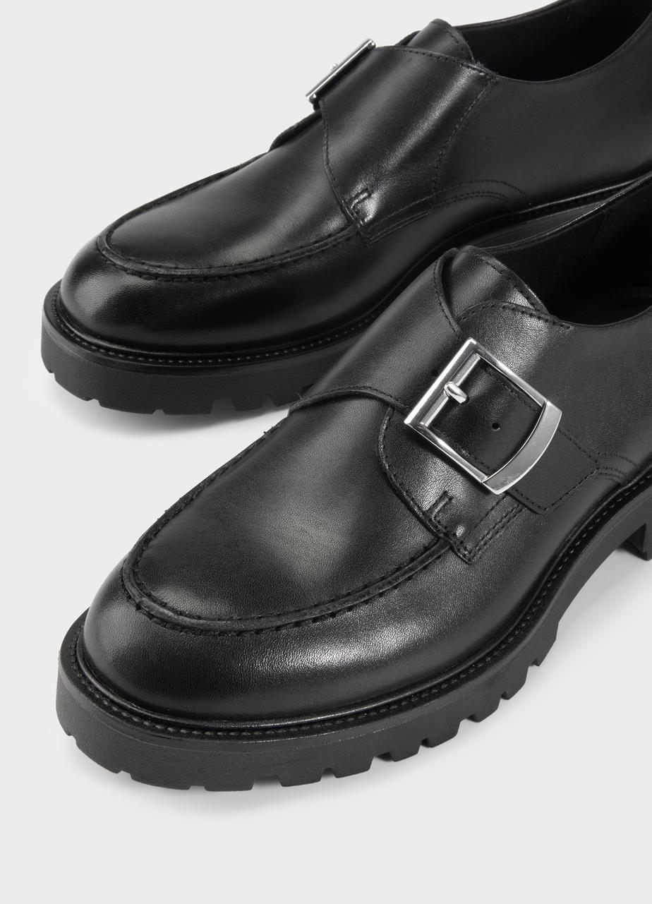 Kenova shoes Black leather