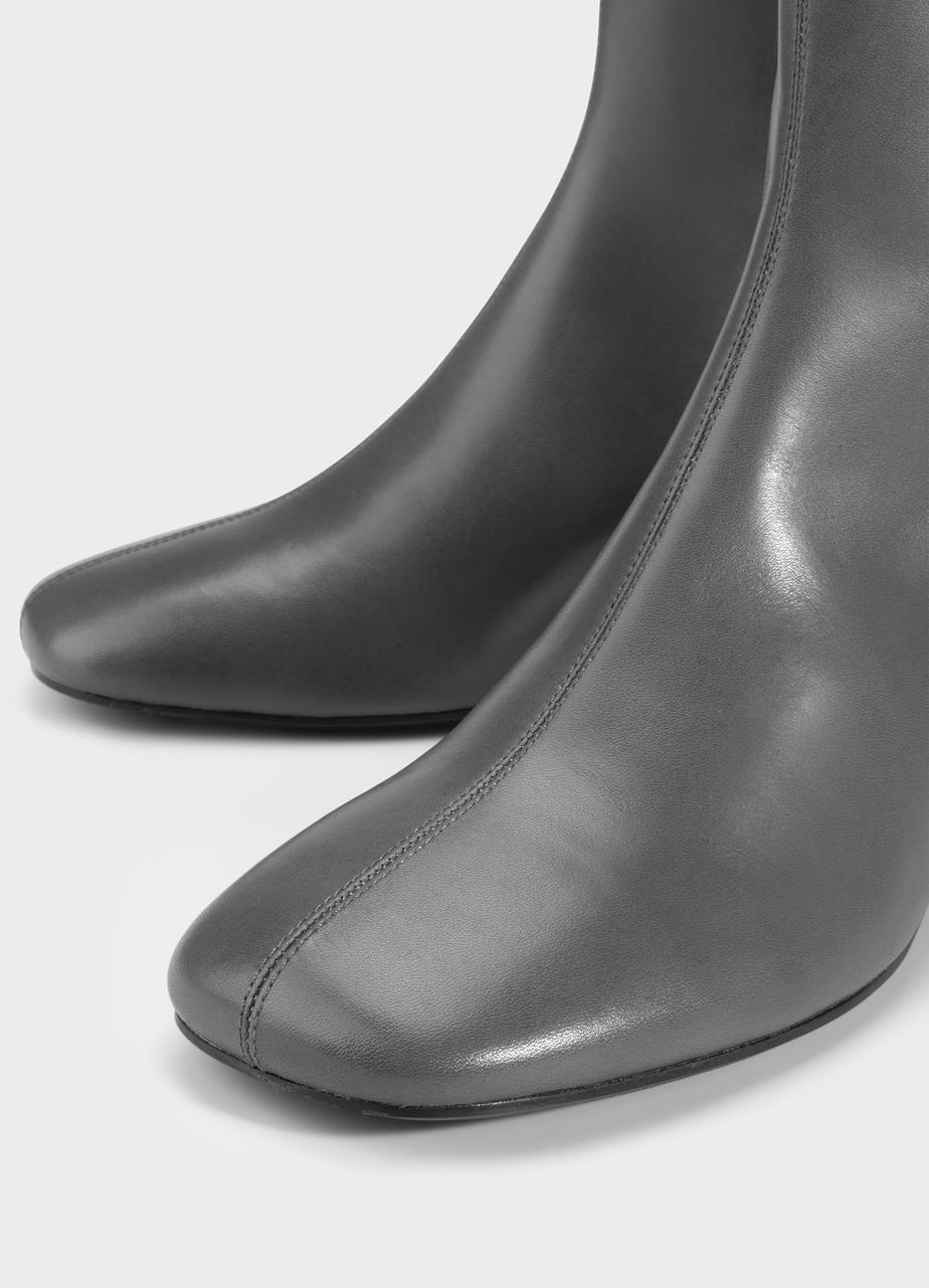 Livia stivaletti Grigio Scuro pelle