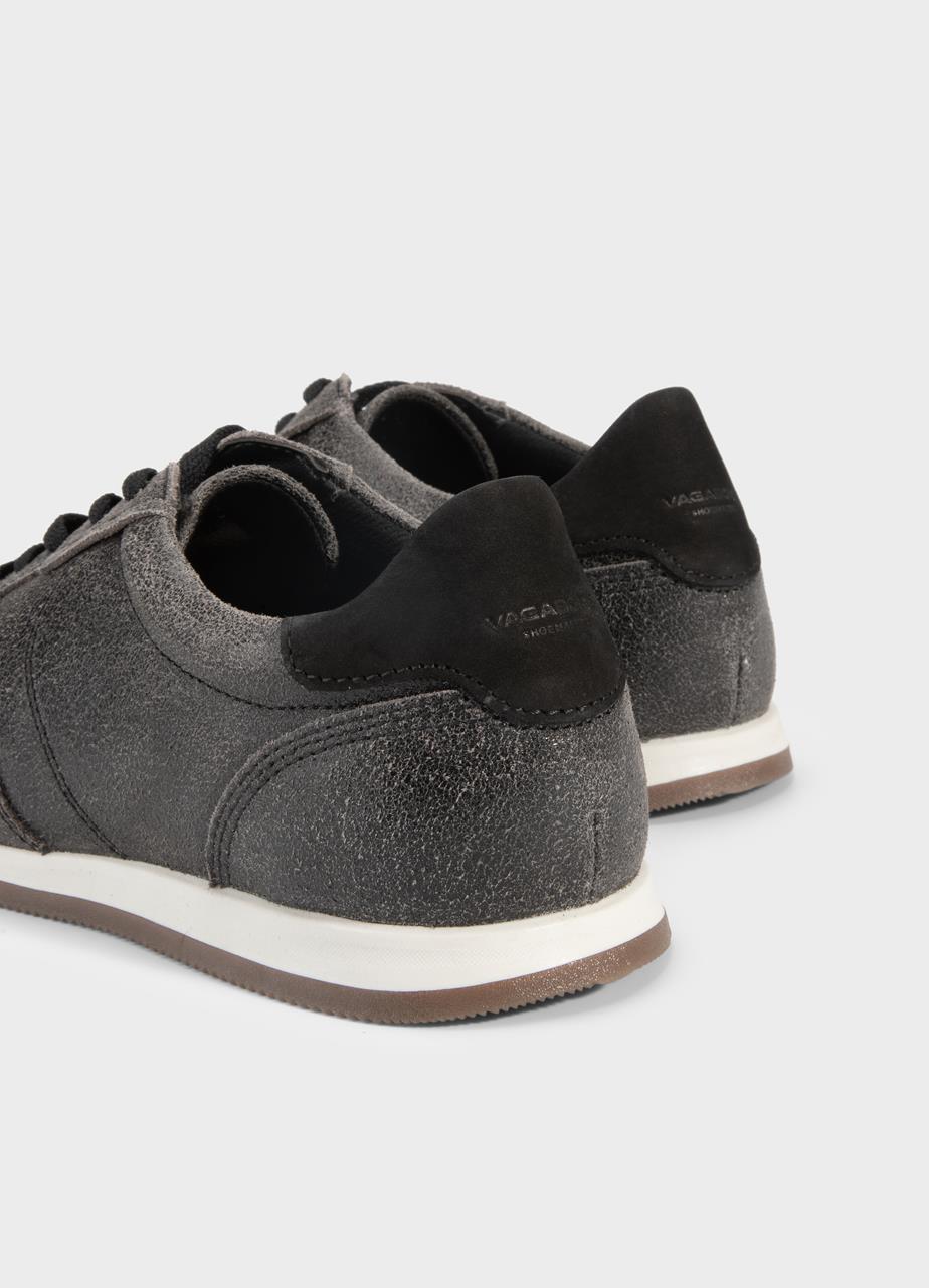 Yasmin sneakers Black textured leather