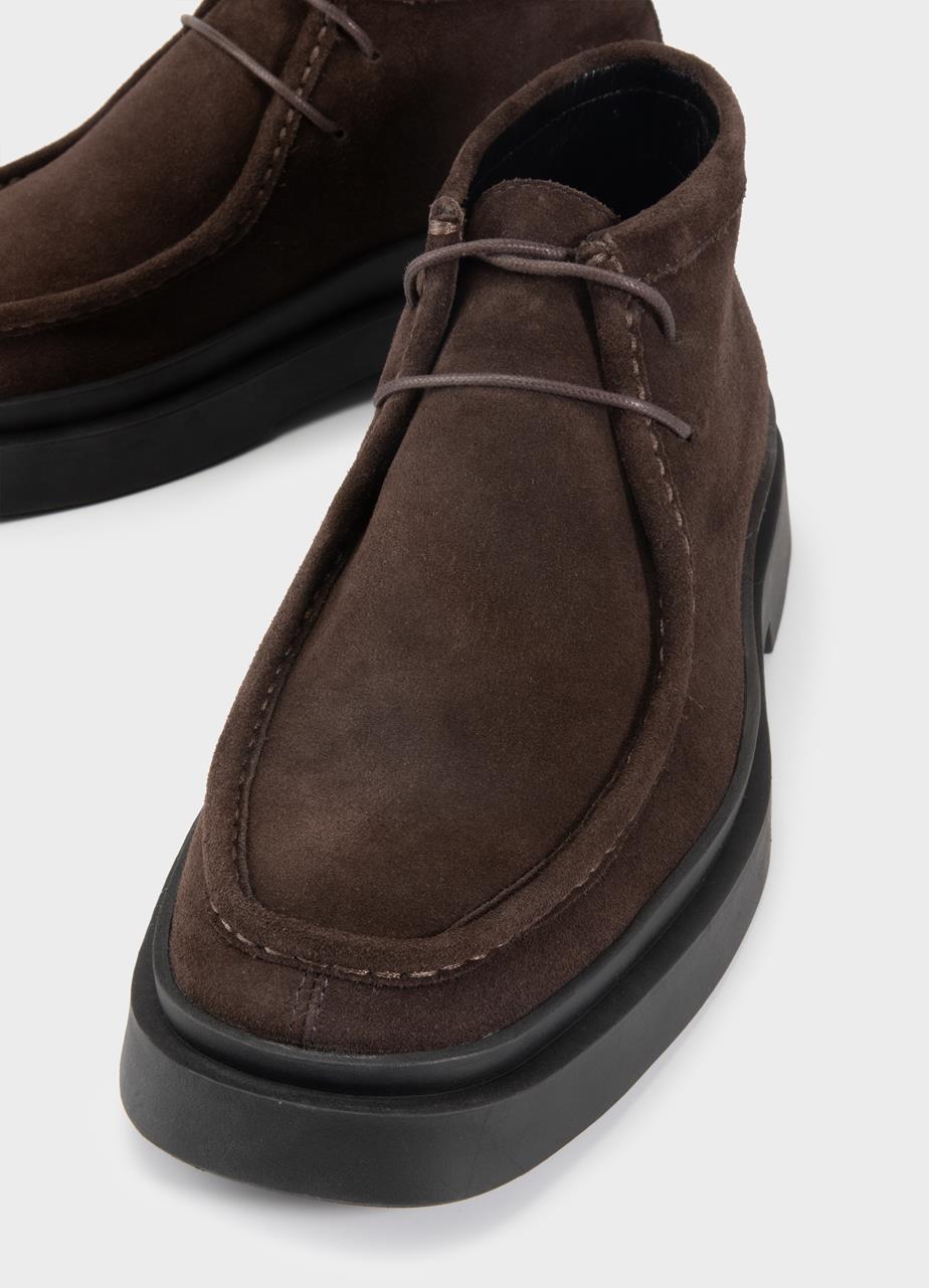 Mike boots Dark Brown suede