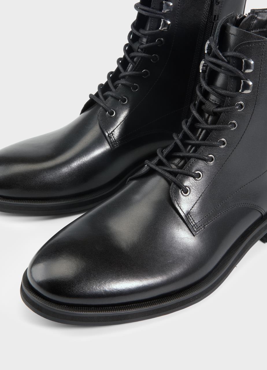 Brian boots Black leather