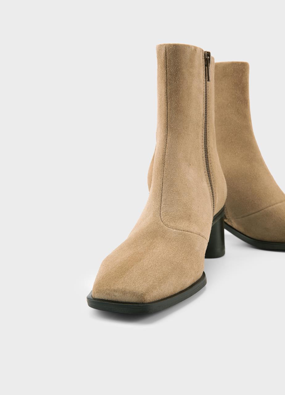 Fay ankle boots Beige suede