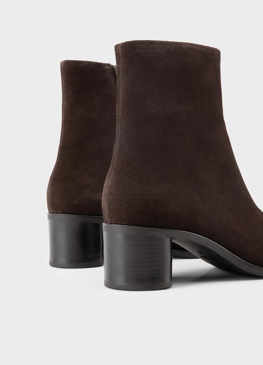 Fay ankle boots Dark Brown suede