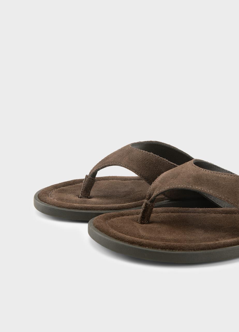 Zaida sandaler Mörkbrun, Mocka