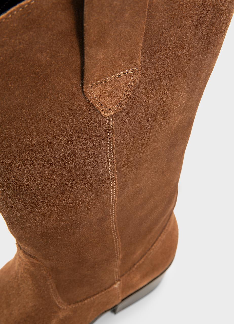 Kelsey botas Castanho camurça