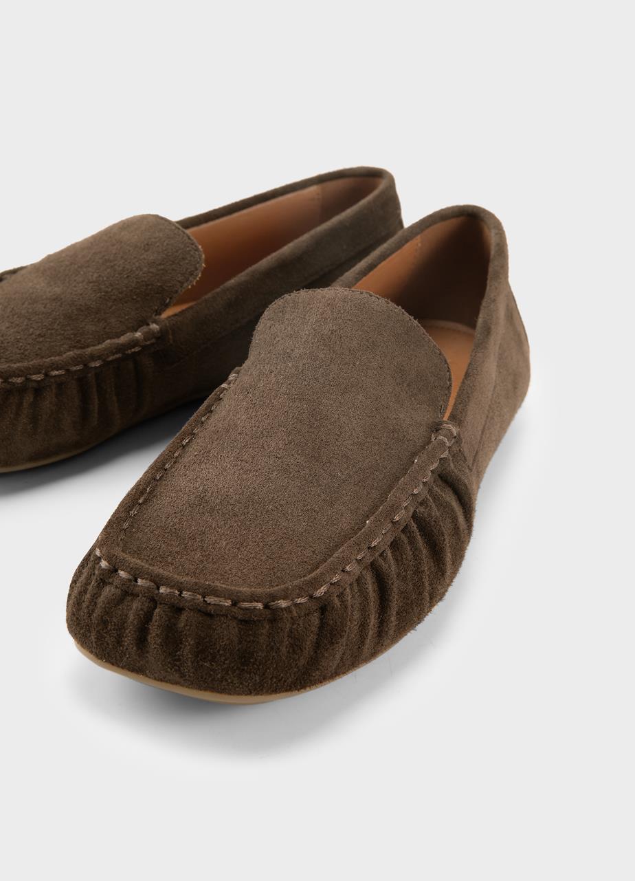 Mika mocasines Marrón ante