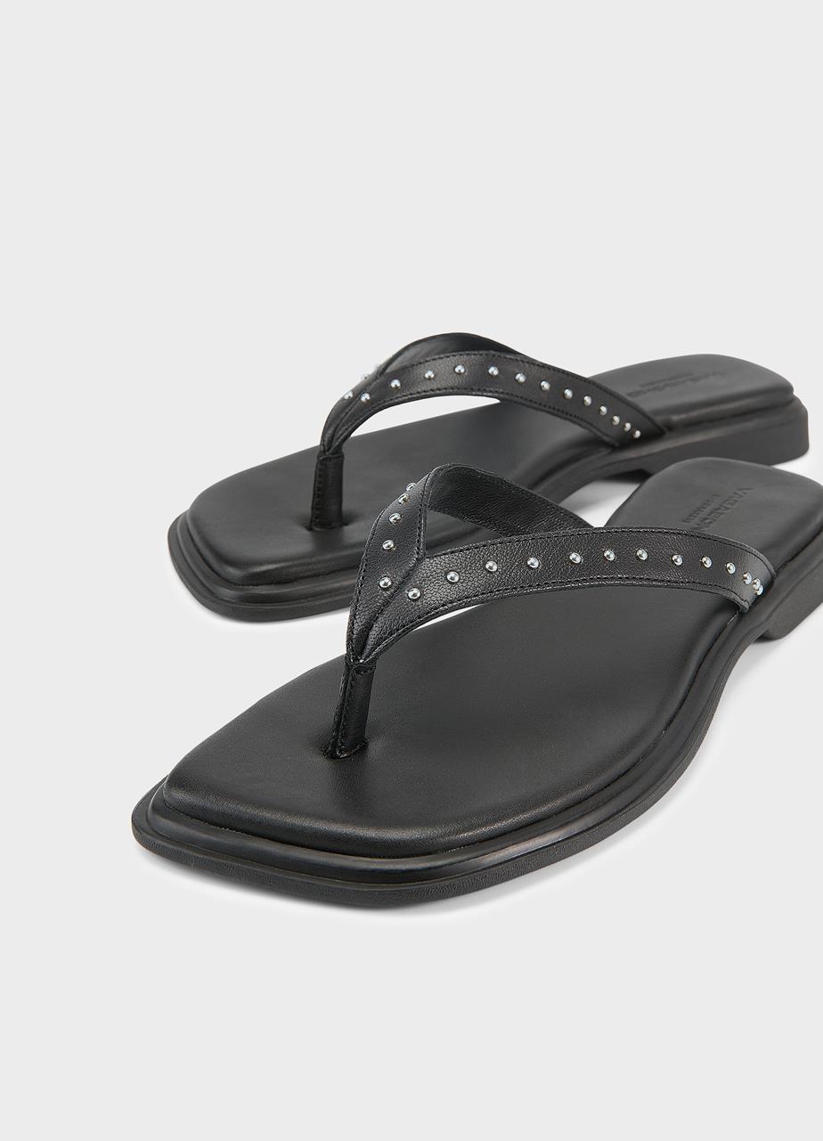 Izzy sandaler Svart, Skinn