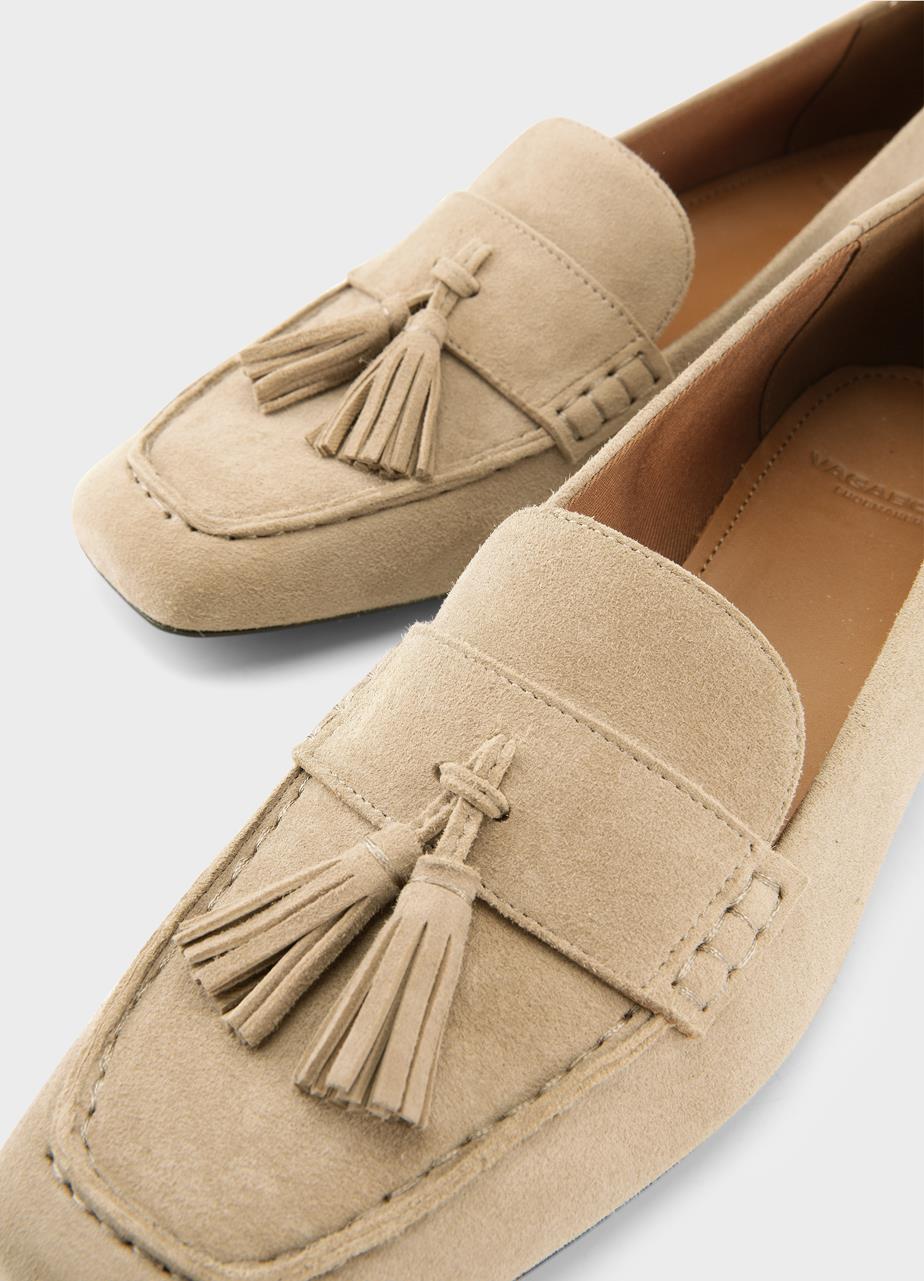 Debbi loafers Beige suede