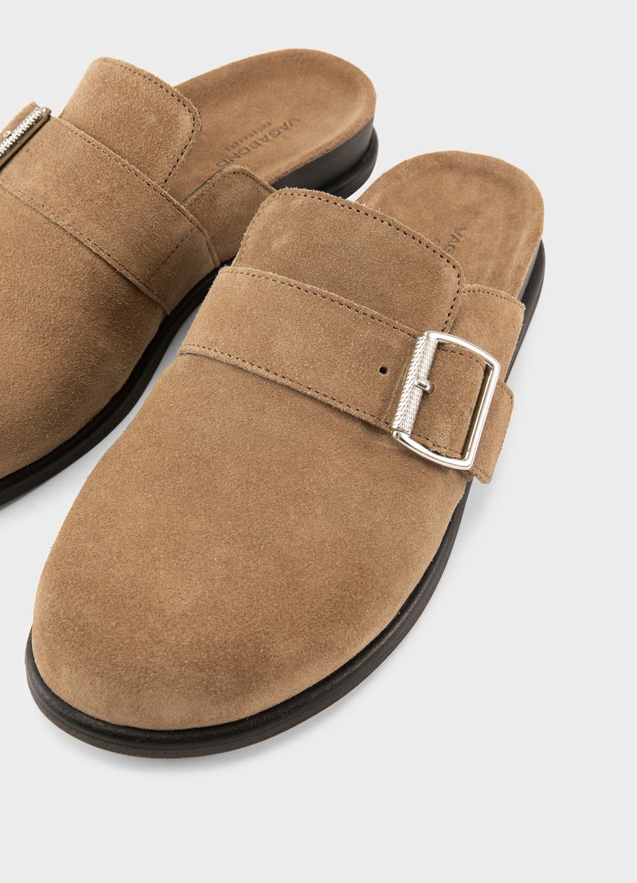 Effie mules Beige, Mocka